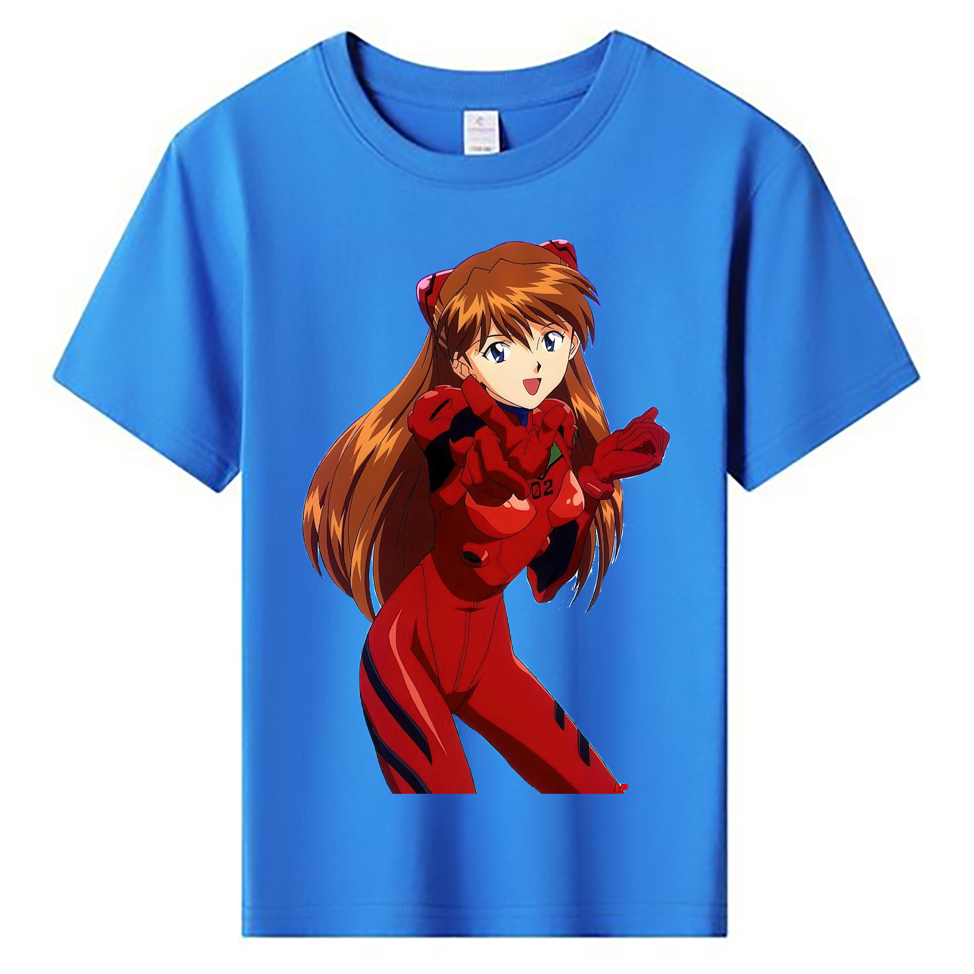 （画像用） EVA 新世紀エヴァンゲリオン 綿100％キッズTシャツ（フロントプリント）